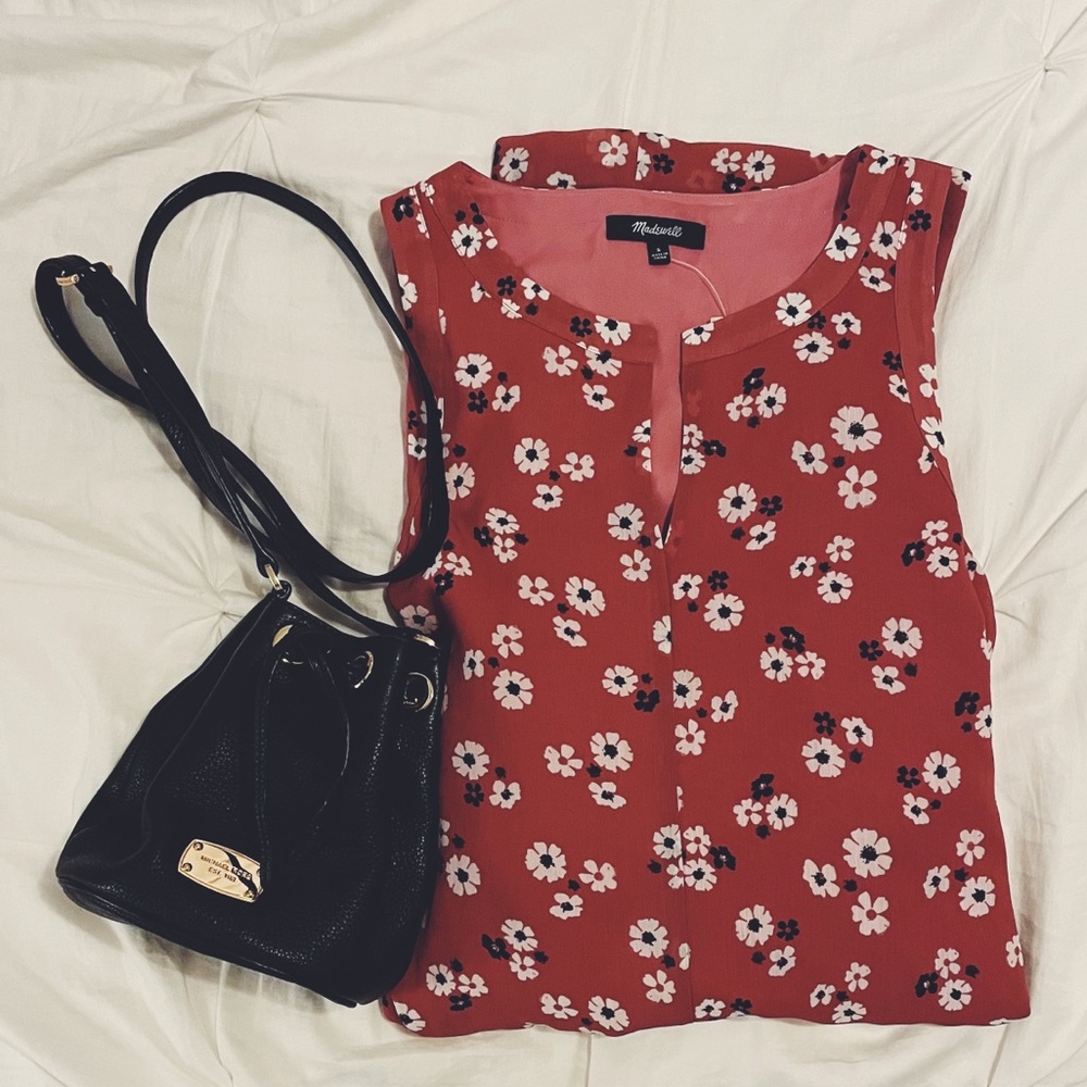 Madewell Tie-Waist Maxi Dress in Vintage Daisies